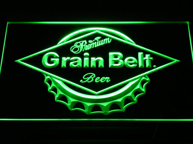 Grain Belt  Beer Bar Pub Neon Light LED Sign