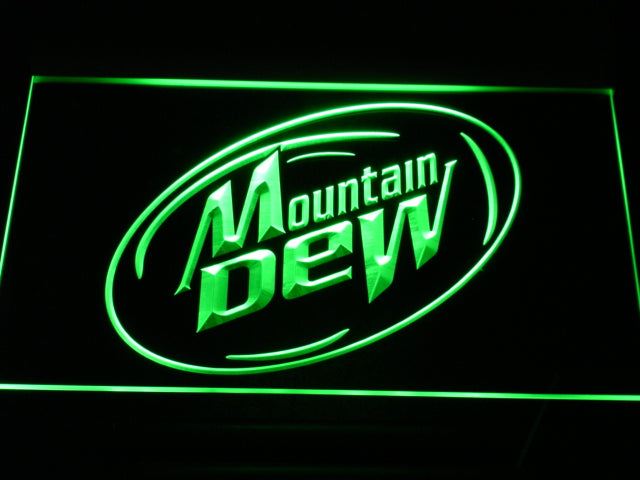 Mountain Dew Soft Drink LED Neon Sign