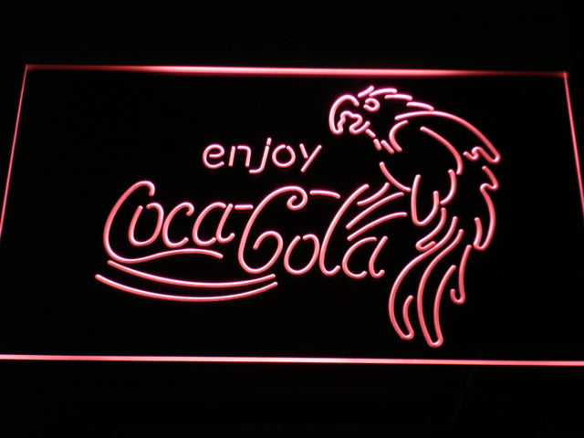 Coca-Cola Parrot LED Neon Sign