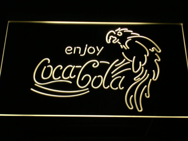 Coca-Cola Parrot LED Neon Sign