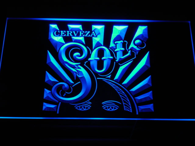 Cerveza Sol LED Neon Sign