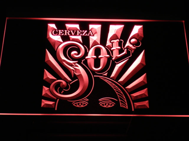 Cerveza Sol LED Neon Sign