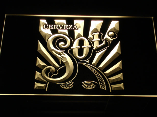 Cerveza Sol LED Neon Sign