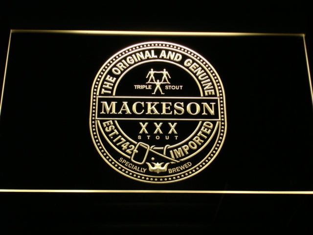 Mackeson Triple Stout LED Neon Sign