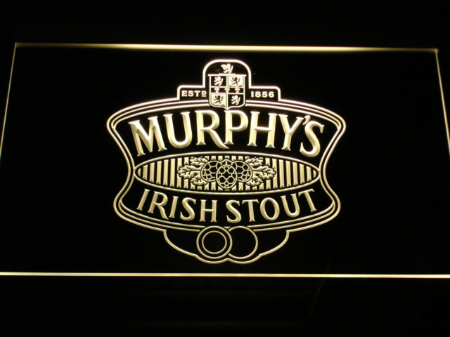 Murphy's Irish Stout Bar Ale Neon Light LED Sign