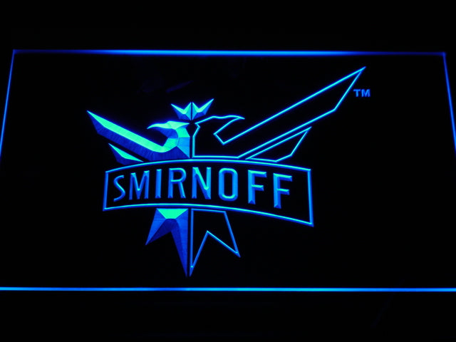 Smirnoff Vodka Wine Beer Bar Neon Light LED Sign