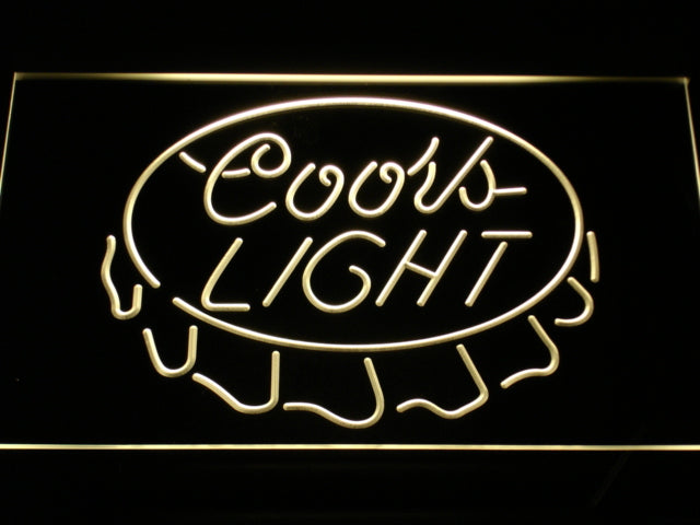 Coors Light Crown LED Neon Sign