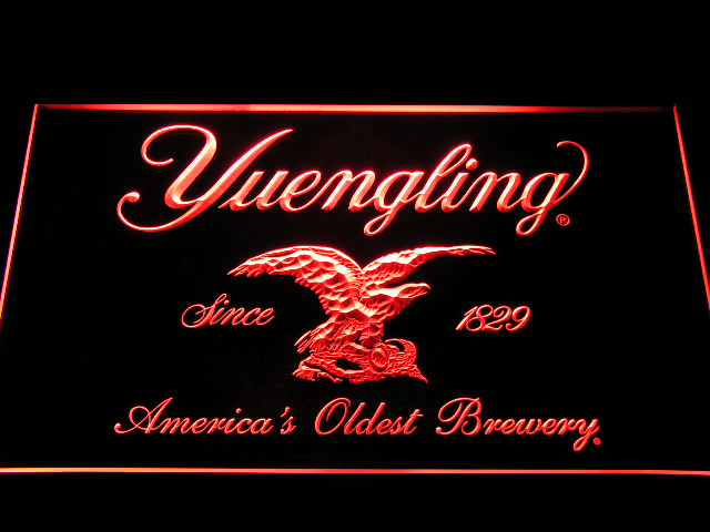 Yuengling Beer Neon Light LED Sign Man Cave Light Up Sign