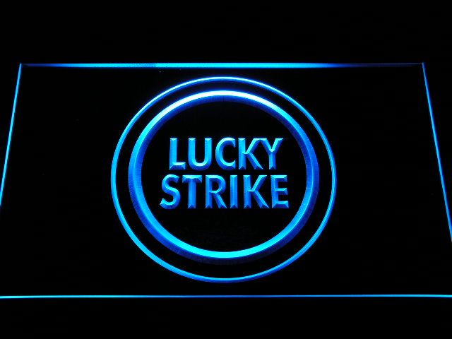 Lucky Strike Tobacco LED Neon Sign