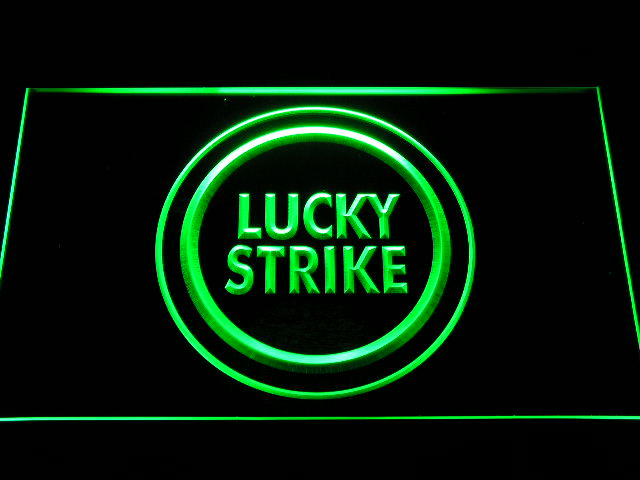 Lucky Strike Tobacco LED Neon Sign