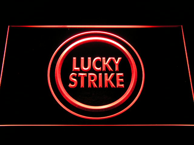 Lucky Strike Tobacco LED Neon Sign