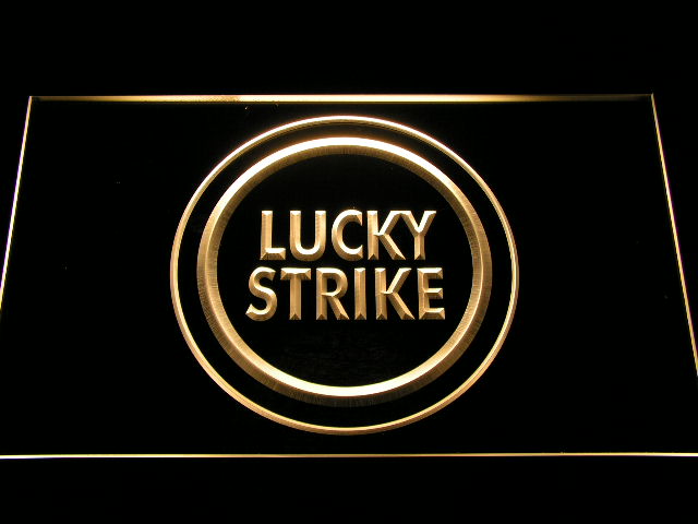 Lucky Strike Tobacco LED Neon Sign