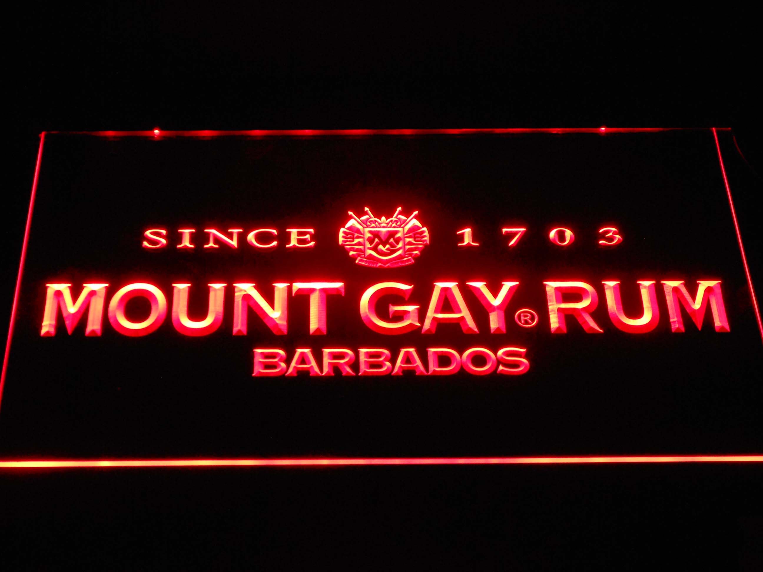Mount Gay Rum Neon Light LED Sign
