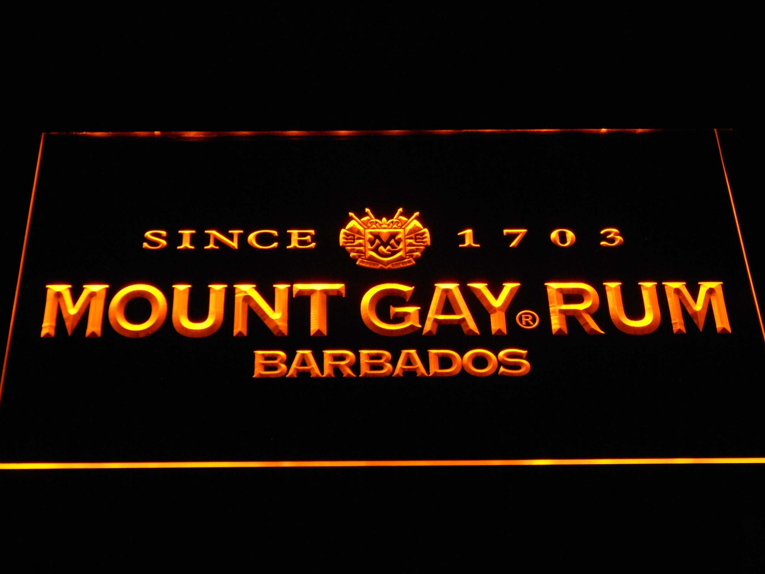 Mount Gay Rum Neon Light LED Sign