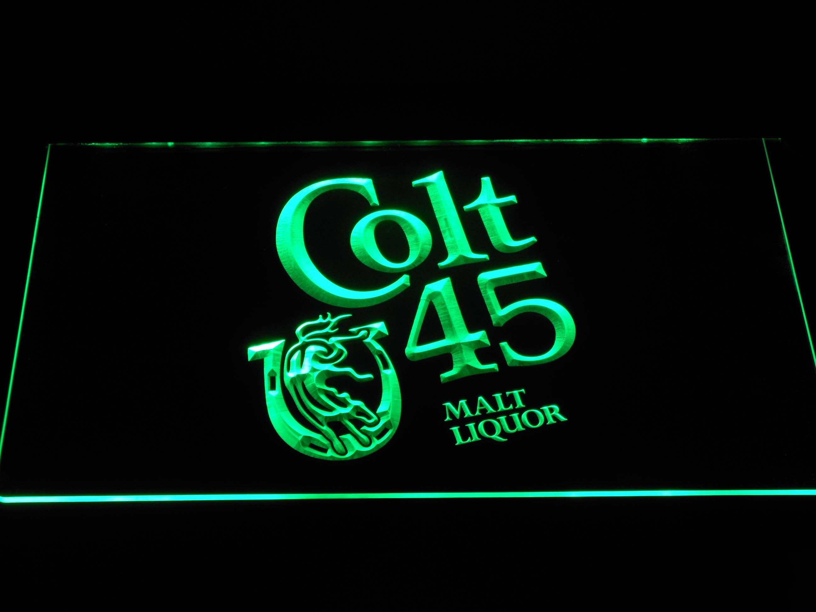 Colt 45 Malt Liquor LED Neon Sign