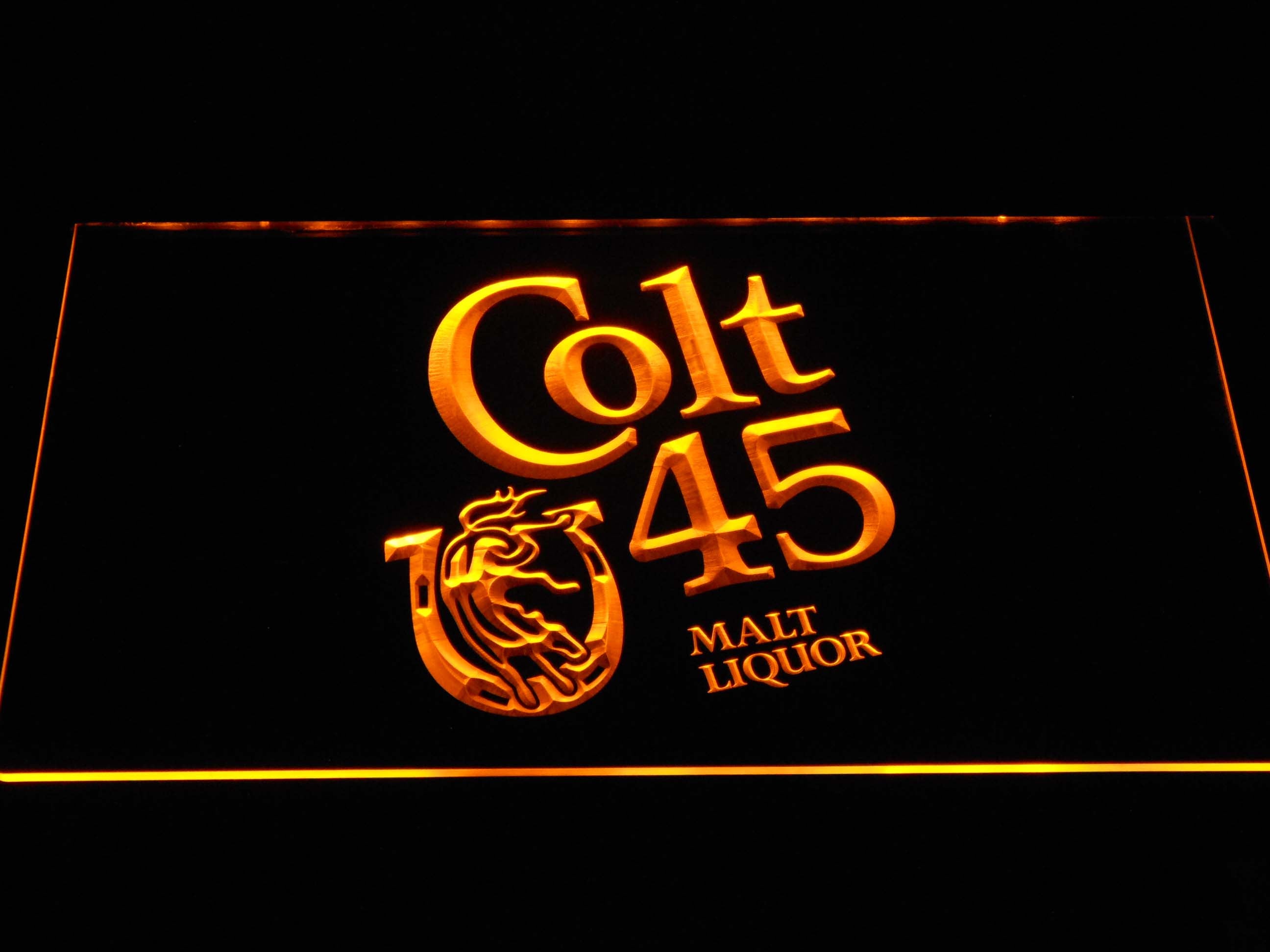 Colt 45 Malt Liquor LED Neon Sign