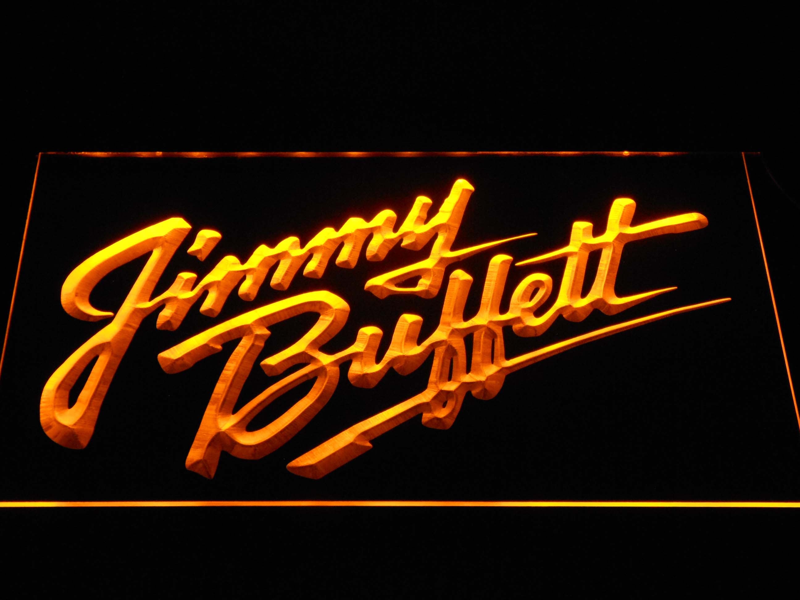 Jimmy Buffett Wordmark LED Neon Sign
