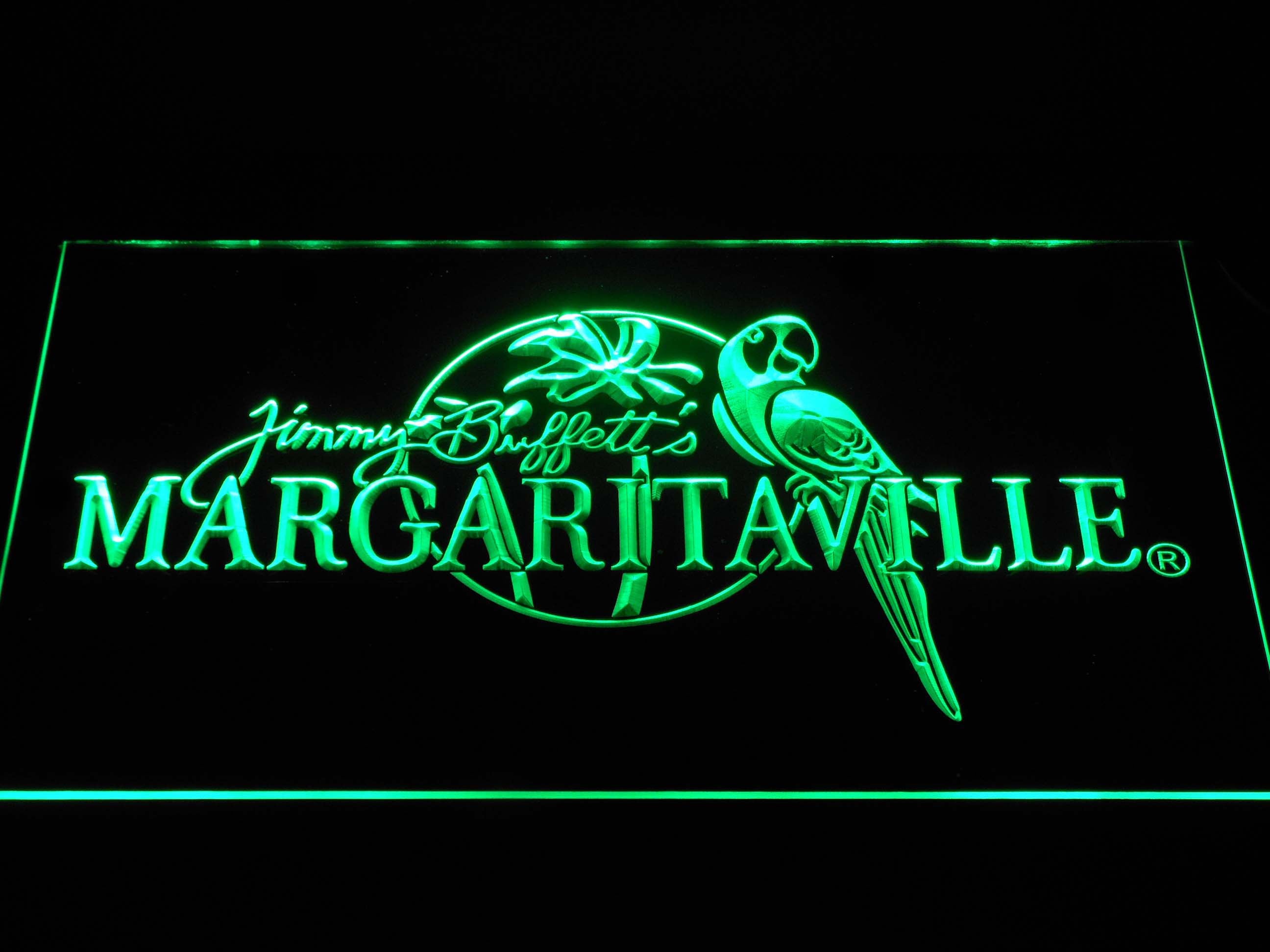Jimmy Buffett's Margaritaville Neon Light LED Sign