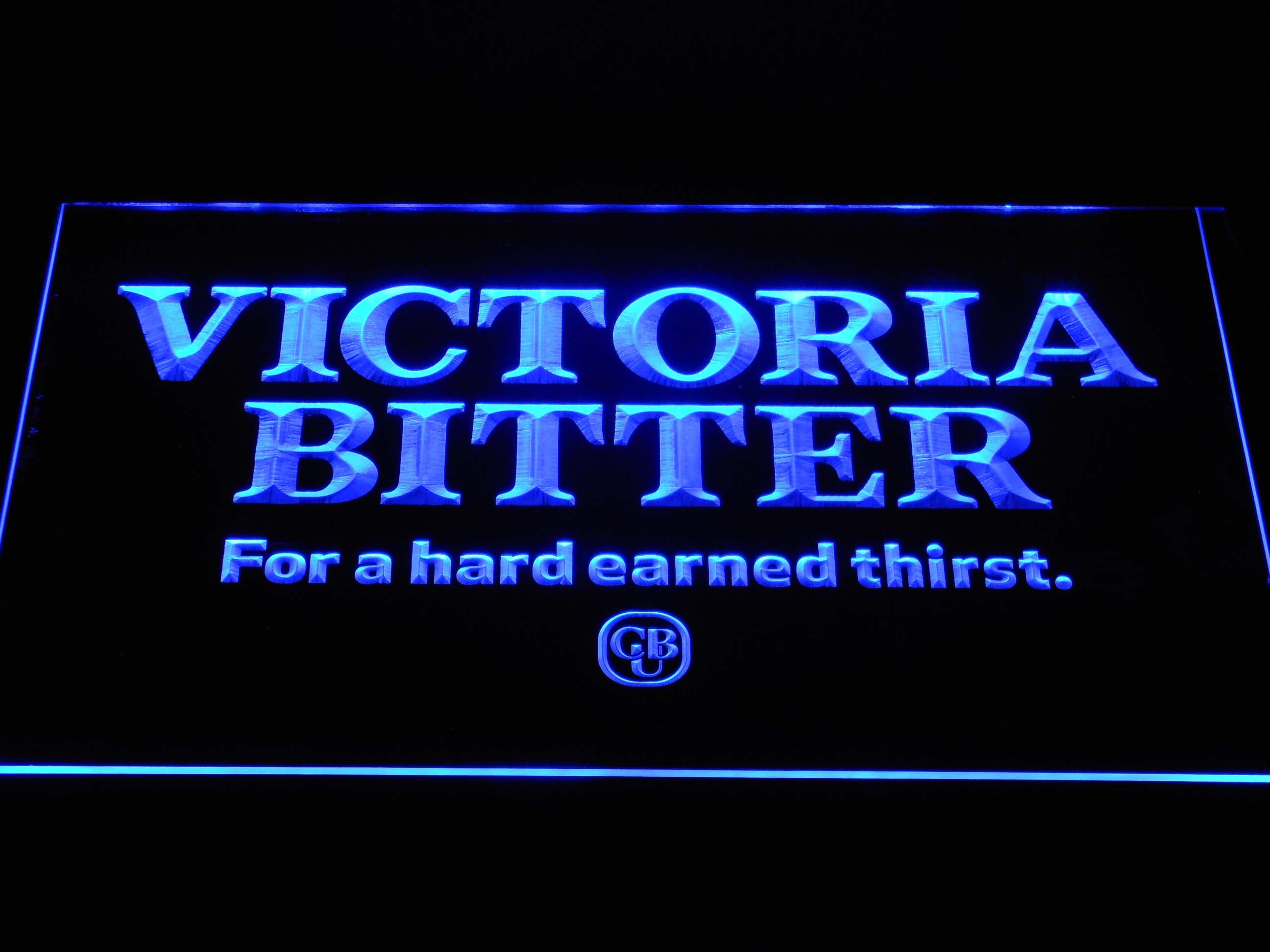 Victoria Bitter Beer Wordmark LED Neon Sign