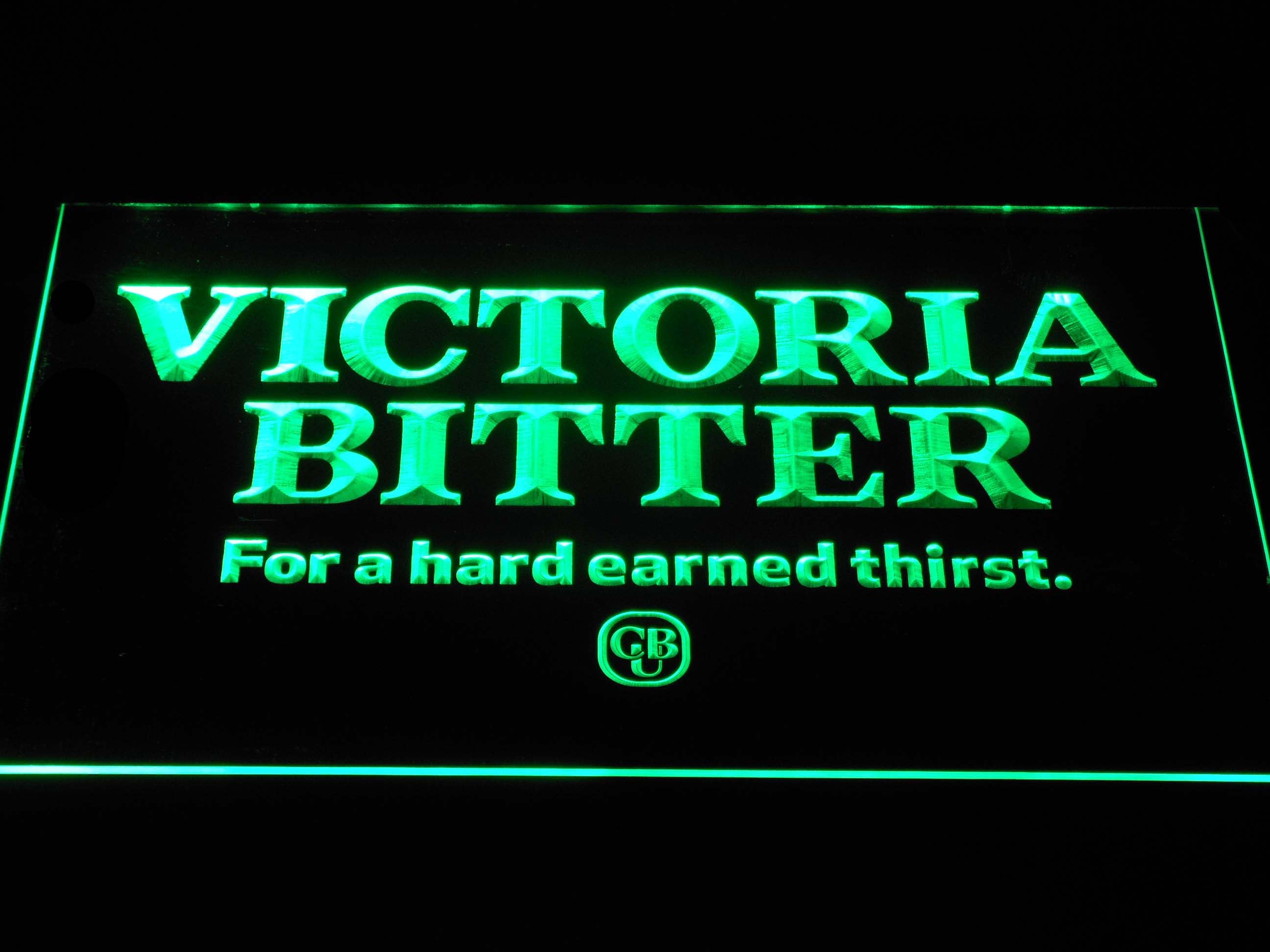 Victoria Bitter Beer Wordmark LED Neon Sign