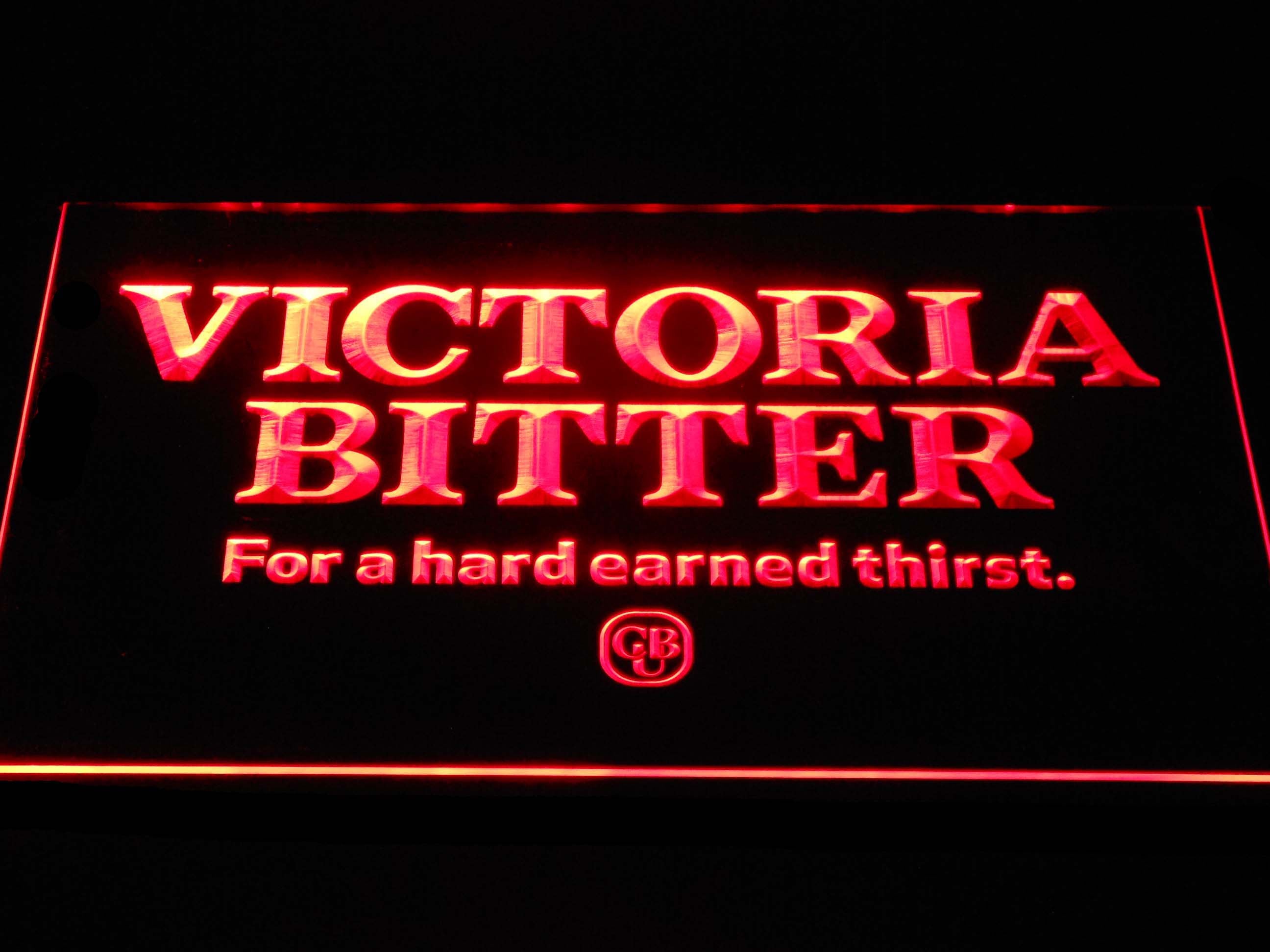 Victoria Bitter Beer Wordmark LED Neon Sign