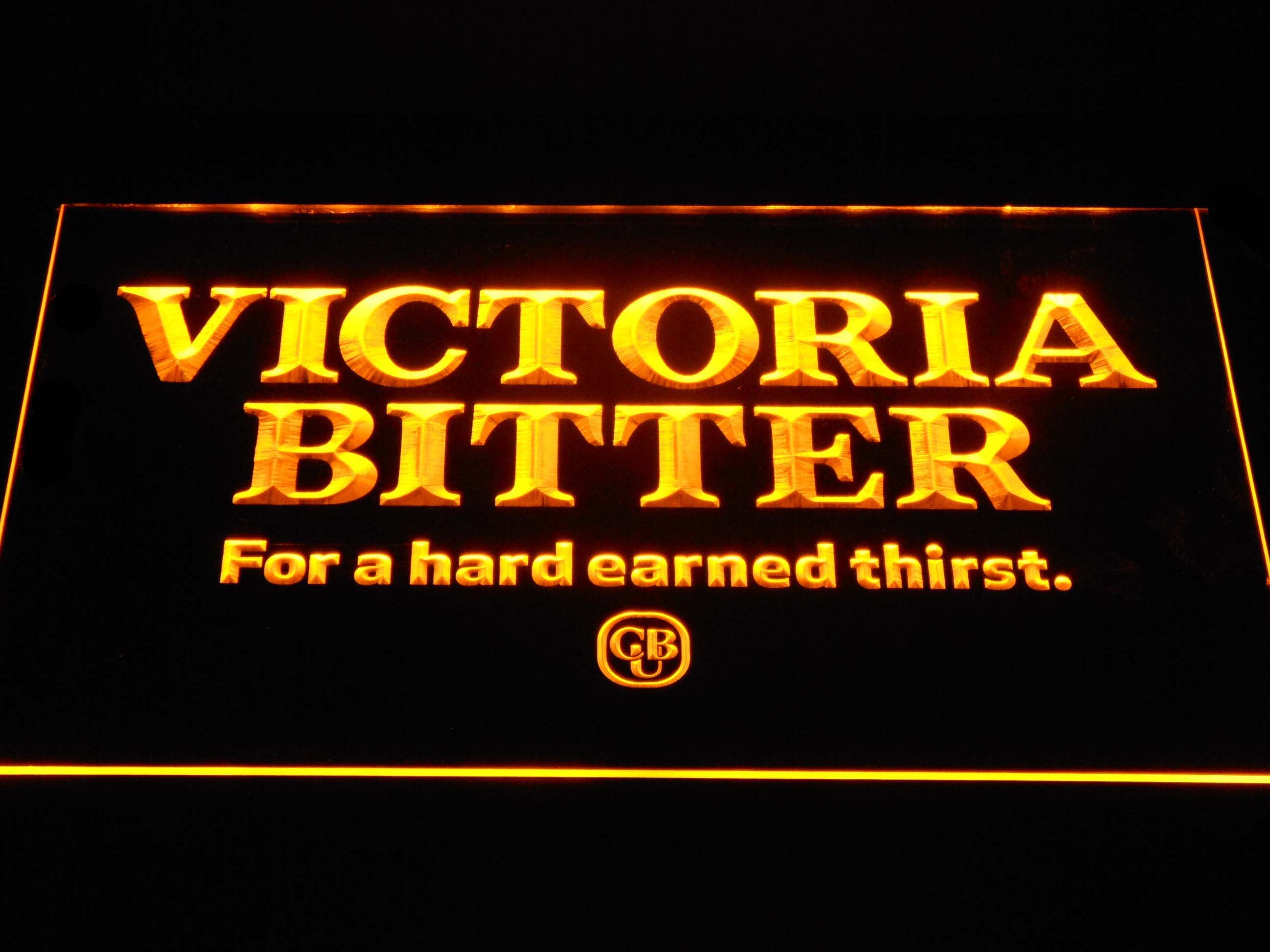 Victoria Bitter Beer Wordmark LED Neon Sign