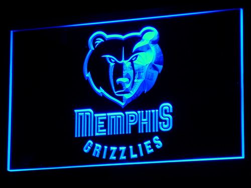 Memphis Grizzlies Neon Light LED Sign