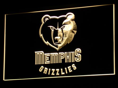 Memphis Grizzlies Neon Light LED Sign