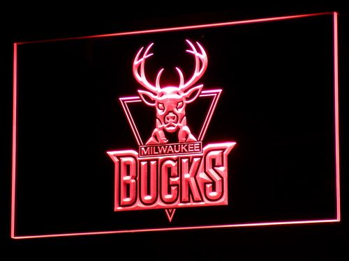 Milwaukee Bucks Basketball Neon Light LED Sign