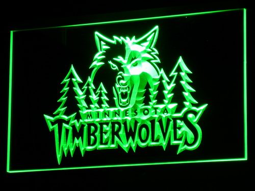Minnesota Timberwolves Neon Light LED Sign