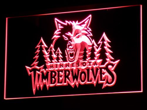 Minnesota Timberwolves Neon Light LED Sign