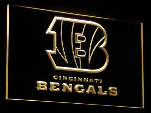 Cincinnati Bengals B Neon Light LED Sign