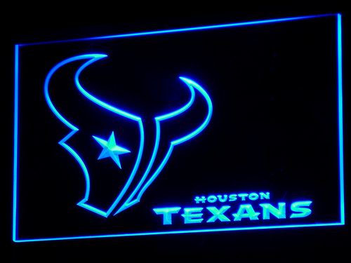 Houston Texans Logo Neon Light LED Sign