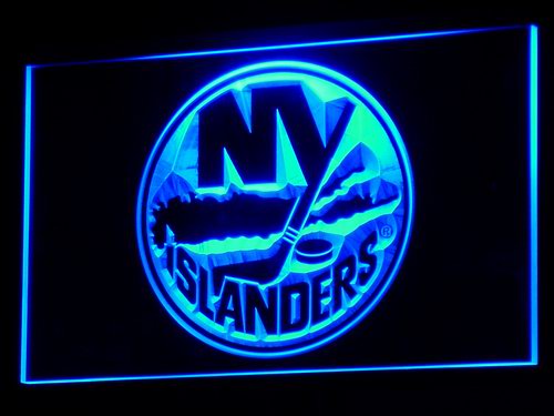 NYI Hockey Neon Light LED Sign Man Cave Light Up Sign