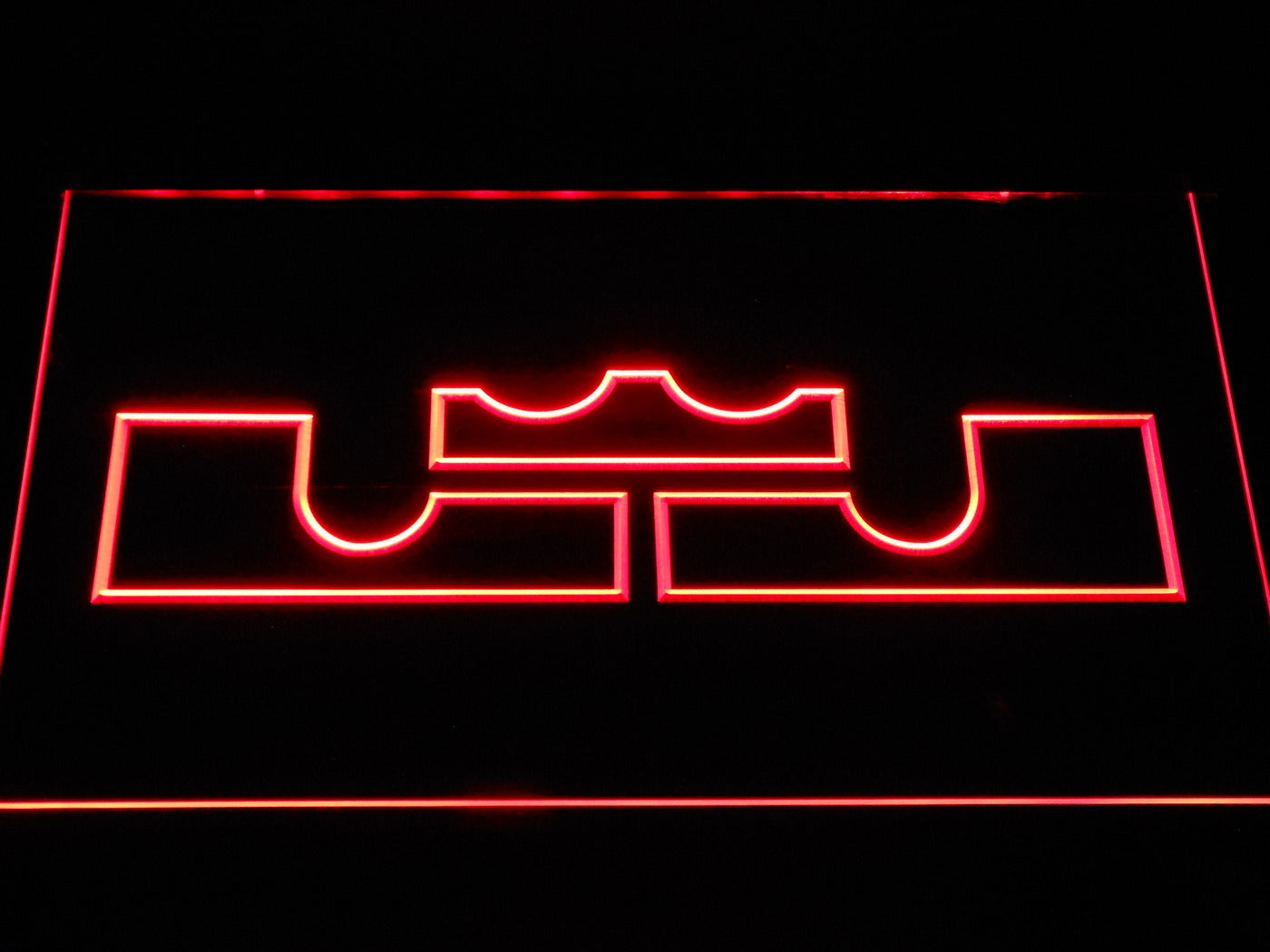 Cleveland Cavaliers LeBron James Logo Neon Light LED Sign