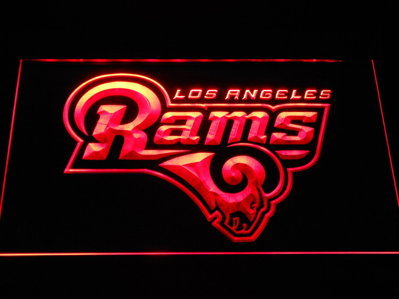 Los Angeles Rams Neon Sign - LED LAB CAVE