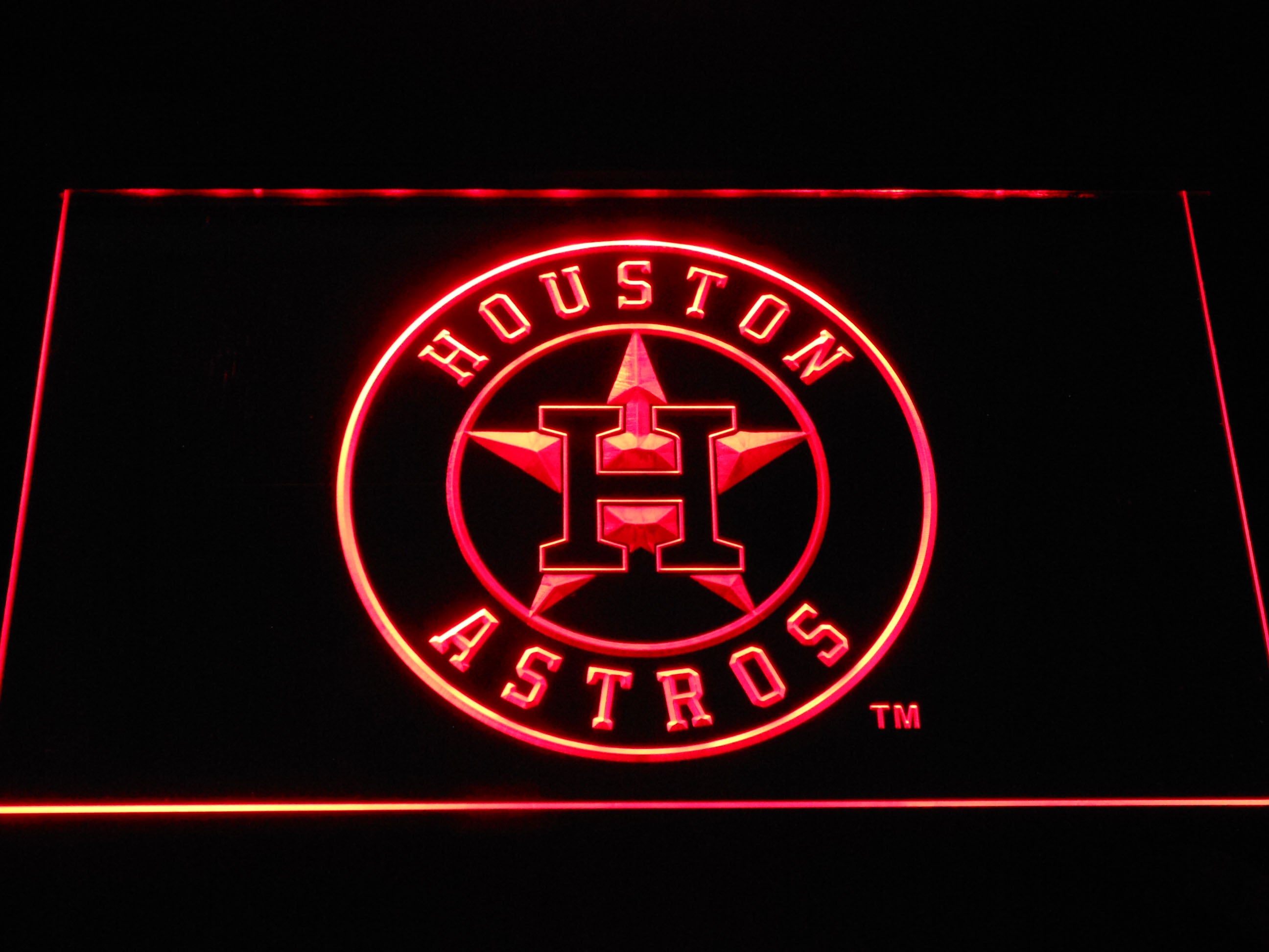 Houston Astros Neon Light LED Sign