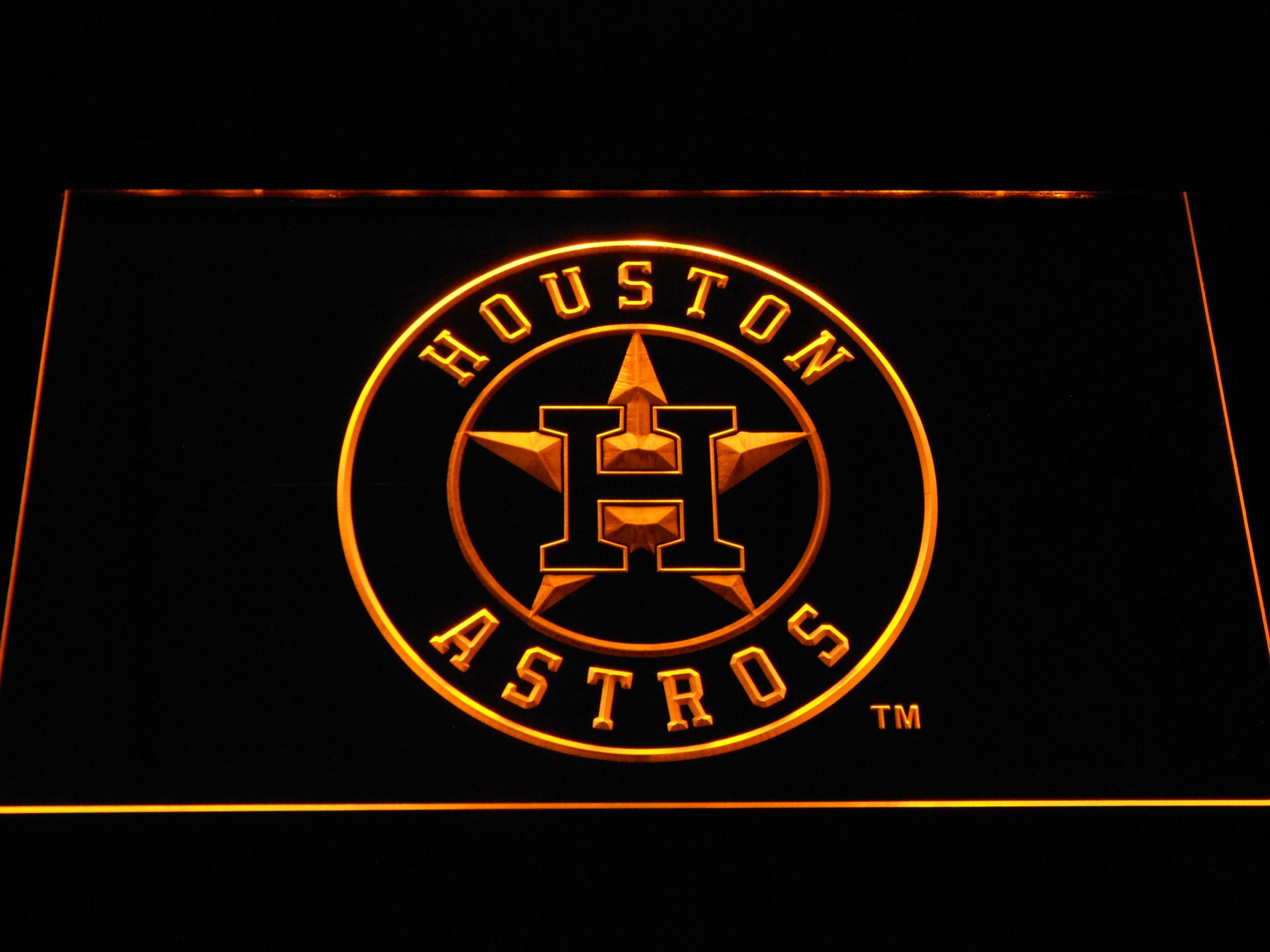 Houston Astros Neon Light LED Sign