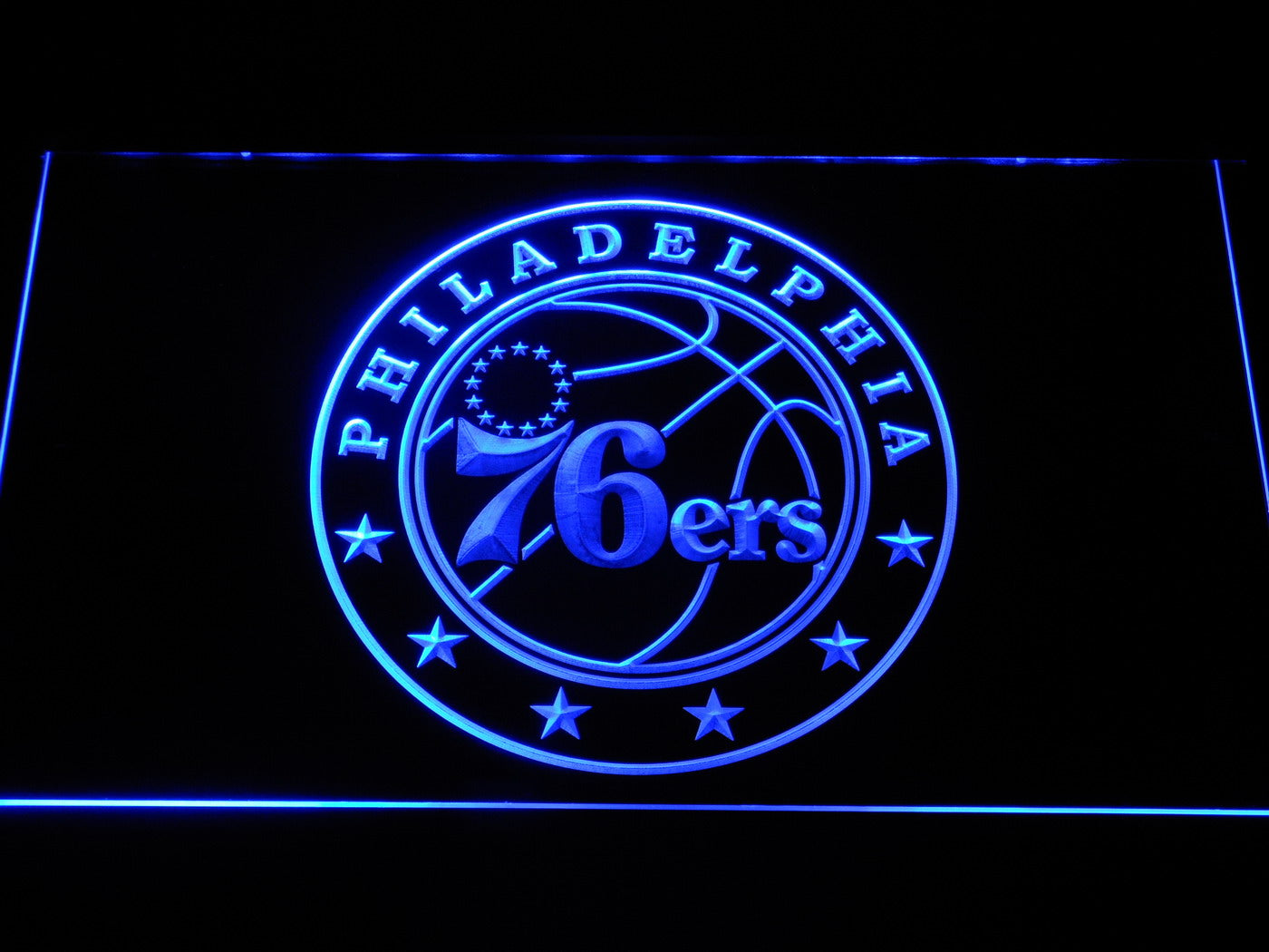 Philadelphia 76ers Neon Light LED Sign