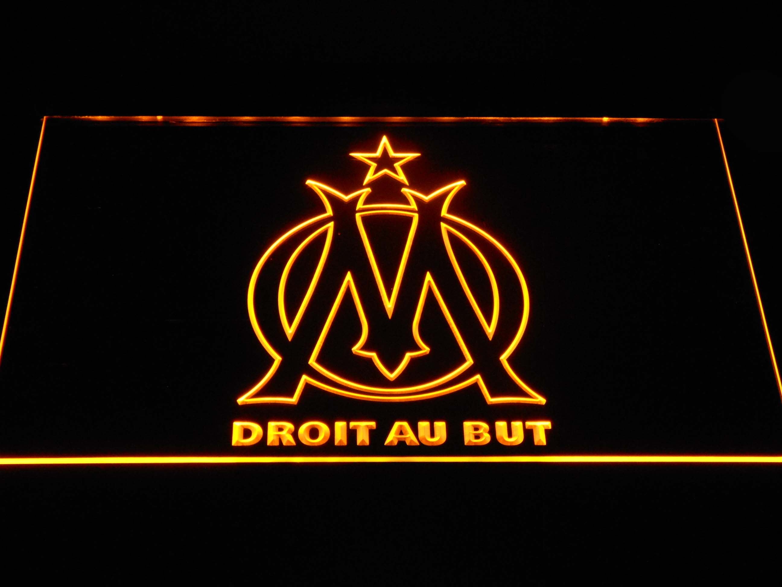Olympique De Marseille Football Ligue Neon Light LED Sign