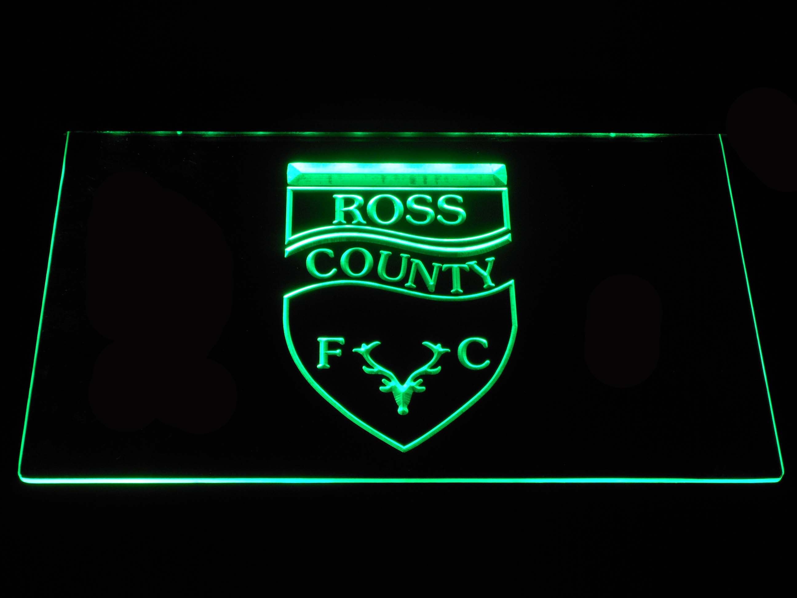 Ross County FC Football Neon Light LED Sign