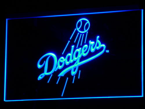 Los Angeles Baseball Neon Light LED Sign