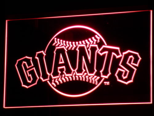 San Francisco Baseball Neon Light LED Sign