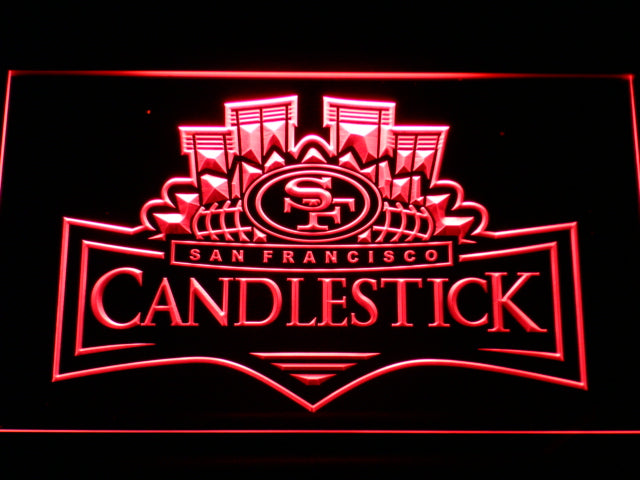 San Francisco 49ers Candlestick Park Neon Light LED Sign