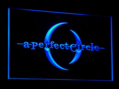 A Perfect Circle Neon Light LED Sign