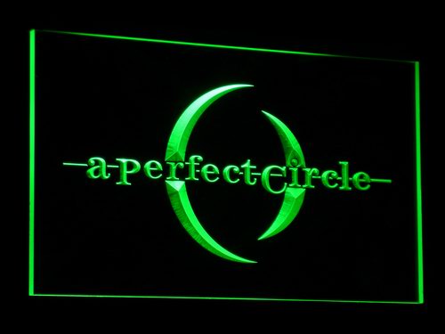 A Perfect Circle Neon Light LED Sign