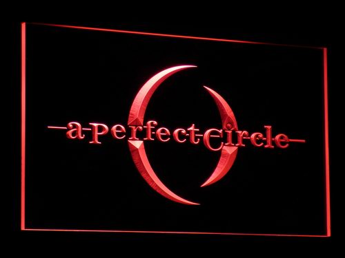 A Perfect Circle Neon Light LED Sign