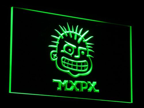 MxPx Punk Rock Band Neon Light LED Sign