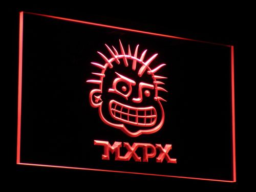 MxPx Punk Rock Band Neon Light LED Sign