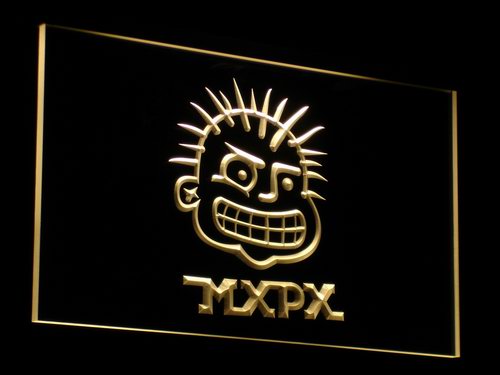 MxPx Punk Rock Band Neon Light LED Sign